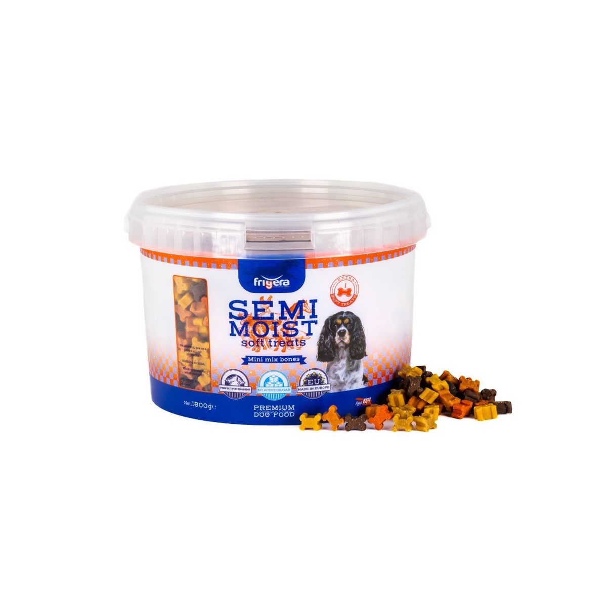 Frigera Semi-Moist Soft Mini Mix Bones 1800 g