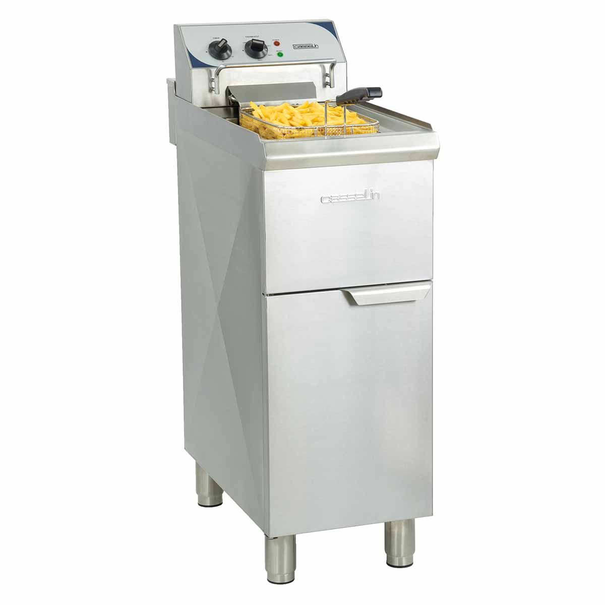 Friture - 1 x 10 liter - 9 kW - Med underskab