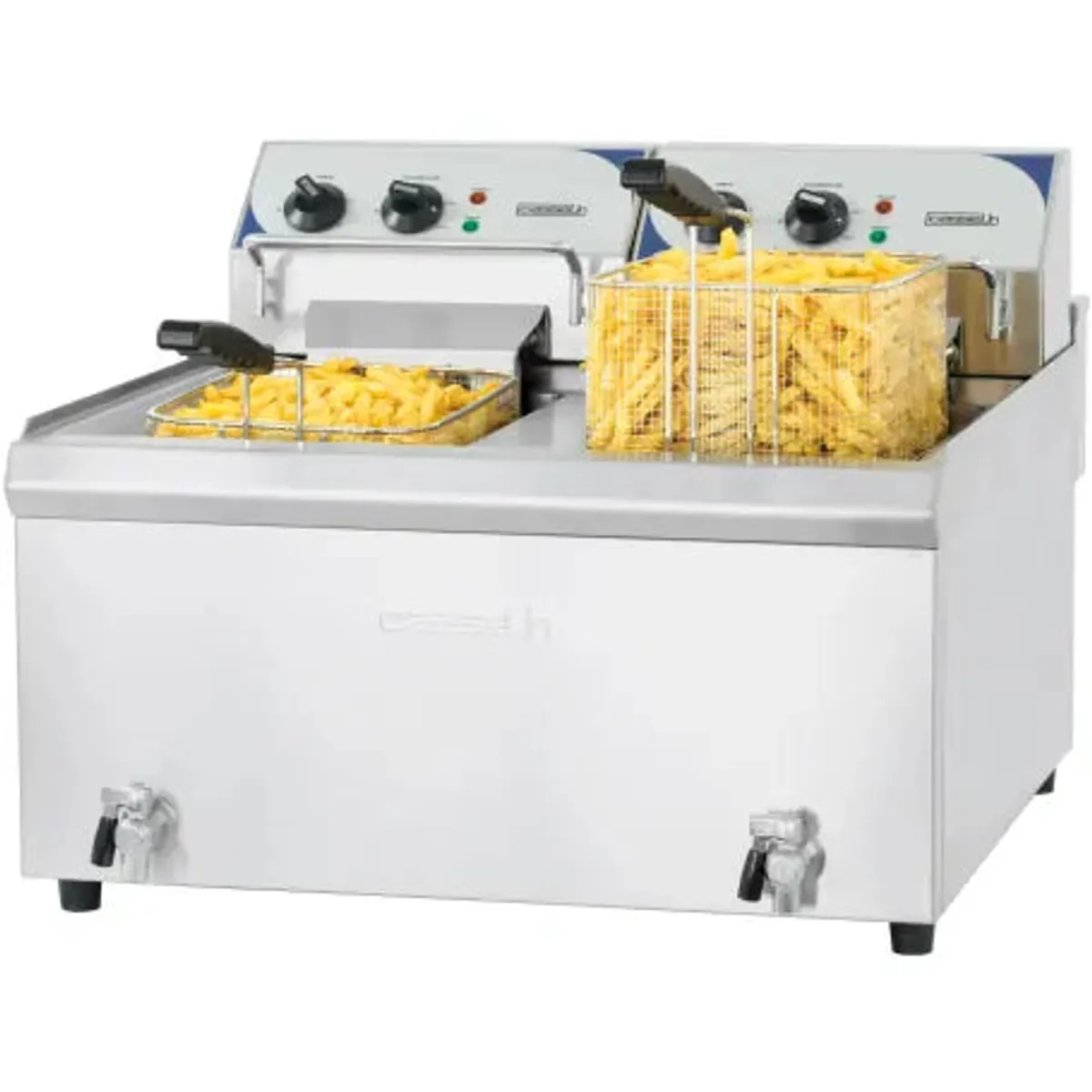 Friture - 2 x 10 Liter - 2 x 9000 watt