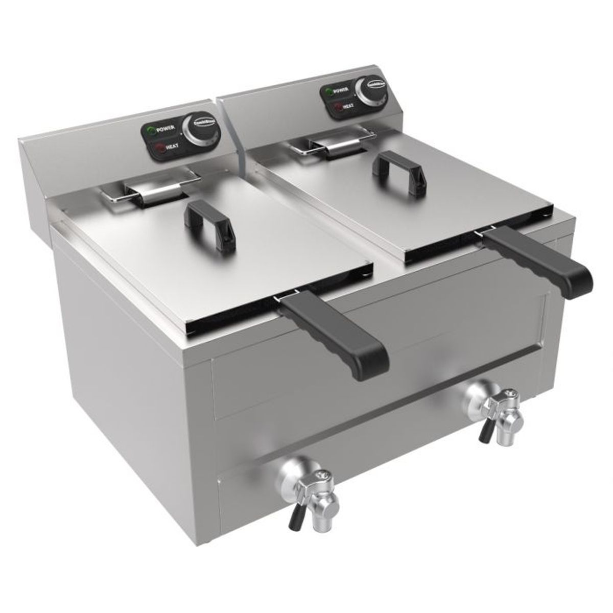 Friture - Elektrisk - 2 X 8 liter - 2 x 3 KW