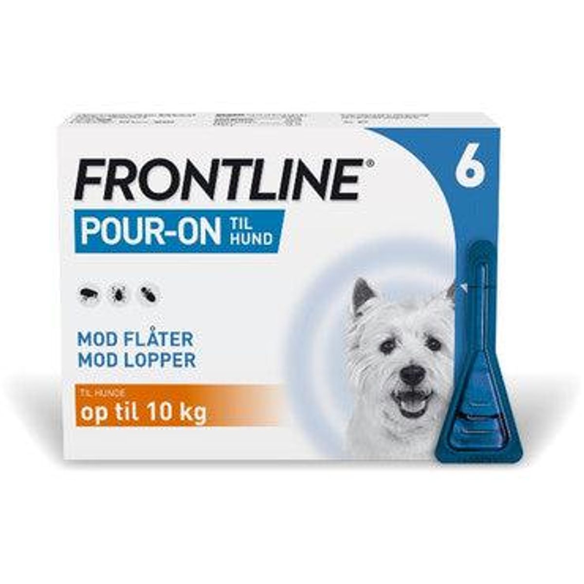 Frontline pour-on - Hund op til 10 kg