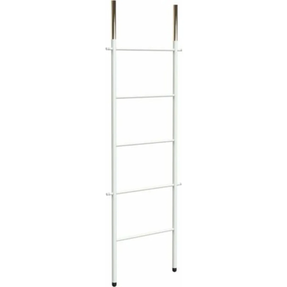 Frost Bukto Ladder håndklædestativ, 58x151,5 cm, hvid/guld