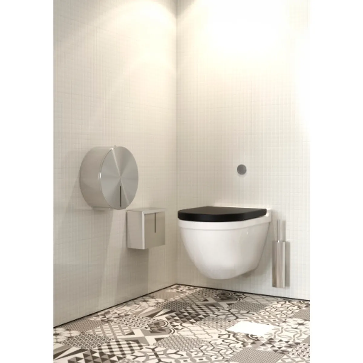 FROST NOVA2 TOILETRULLEHOLDER