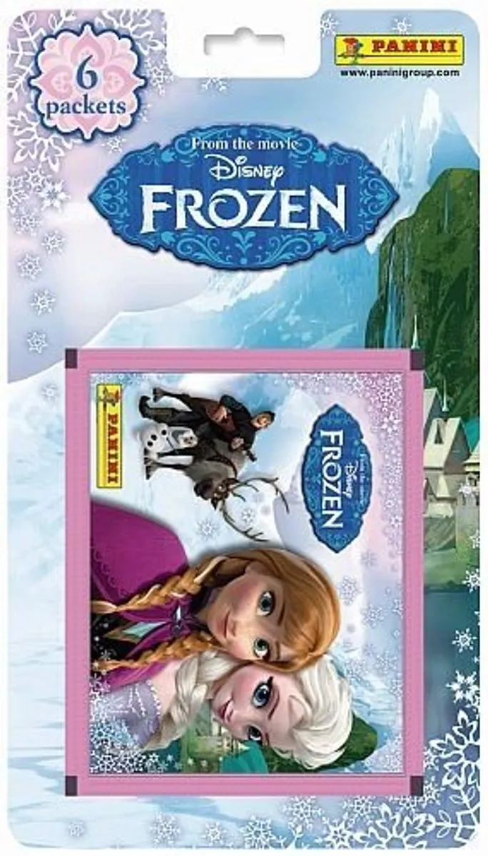 Frozen Sticker: Blister Pack (6 packs with stickers)