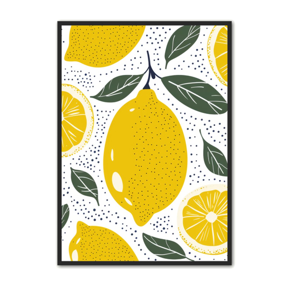 Frugt Plakat 55 - Citroner