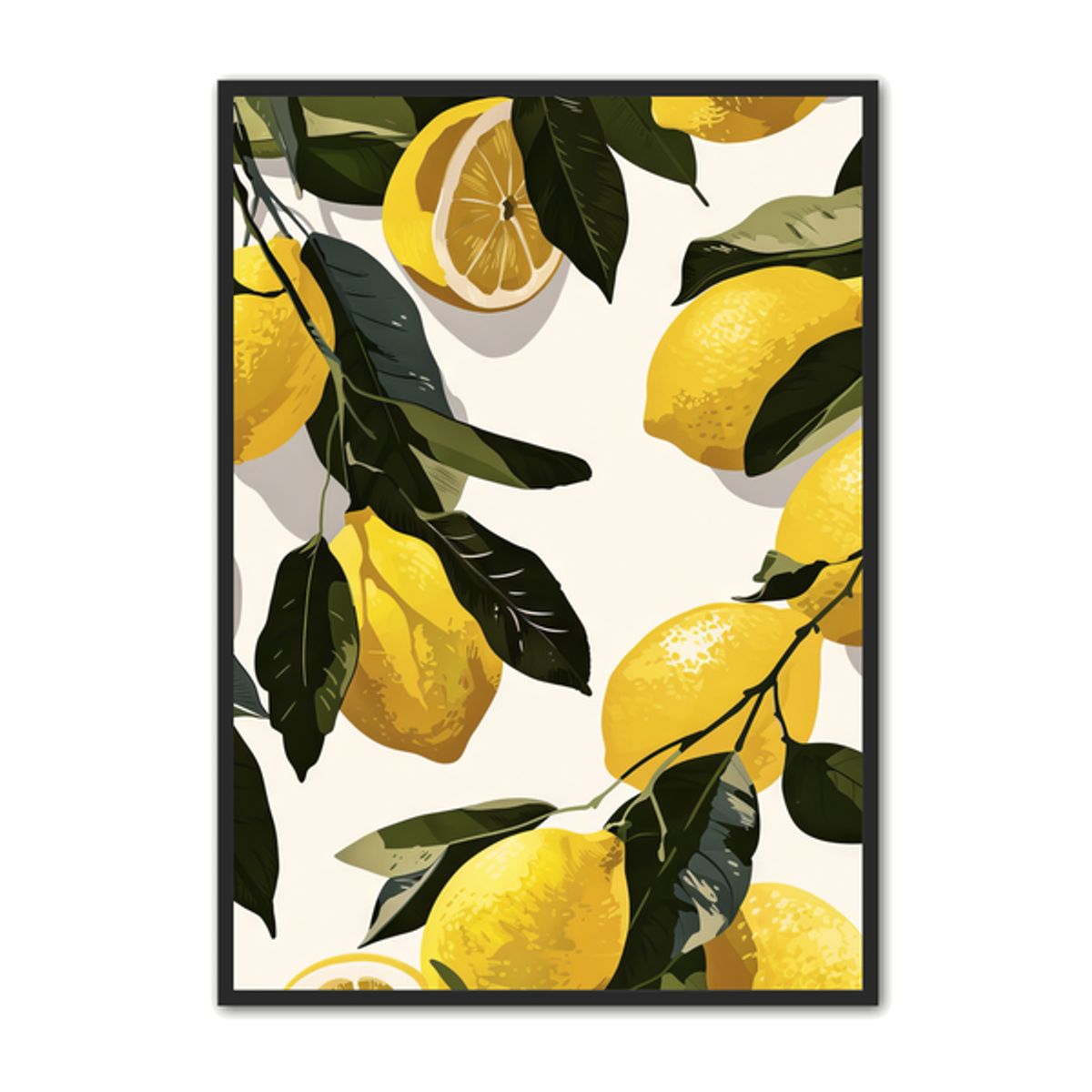 Frugt Plakat 57 - Citroner