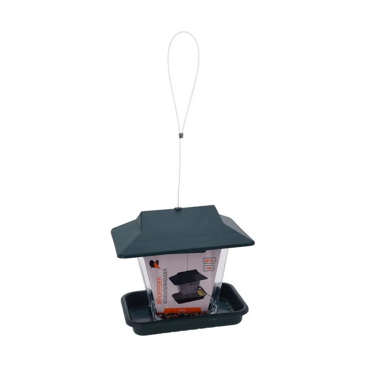 Fuglehus Progarden Feeder polypropylen (20 x 14 x 18 cm)