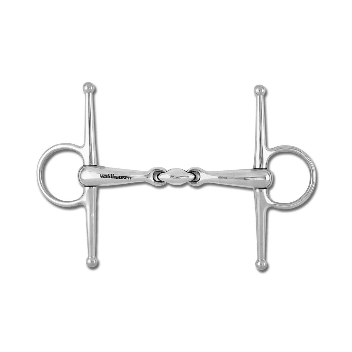 Full Cheek Bit double broken,SS,solid, MT:16mm