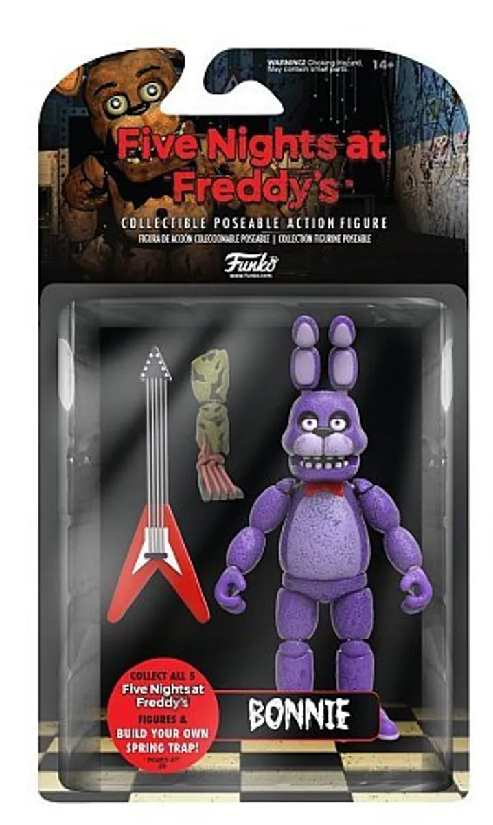 Funko - Five Nights at Freddy's Articulated Figure: Series 1 - Bonnie - 13cm