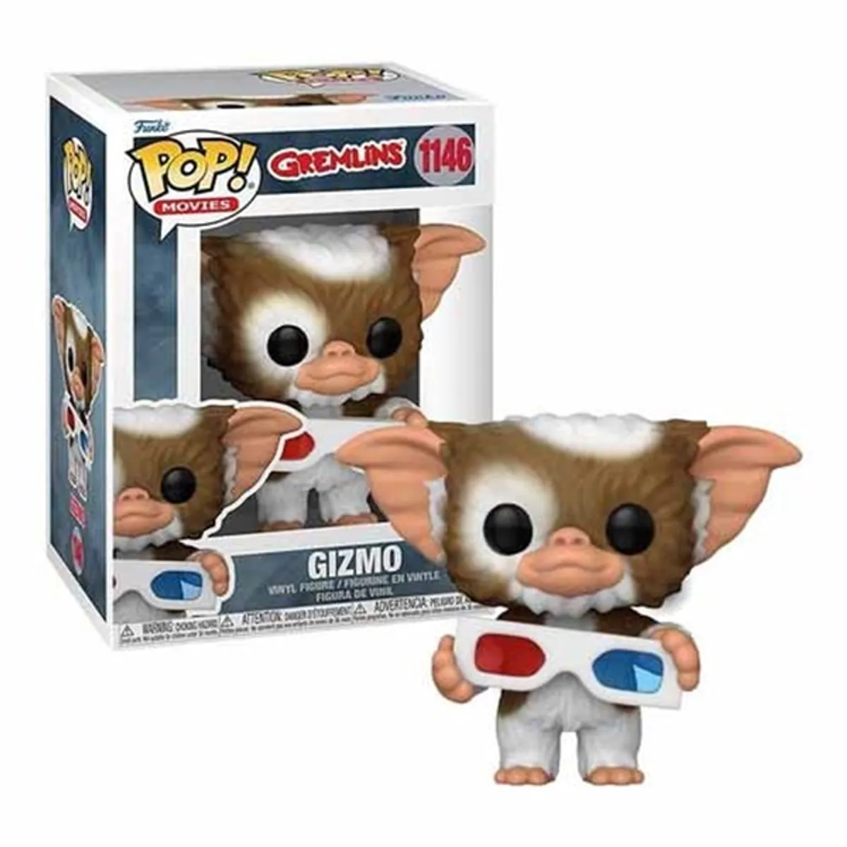 Funko Pop: Gremlins - Gizmo with 3D Glasses #1146 - Vinyl Figure 9cm