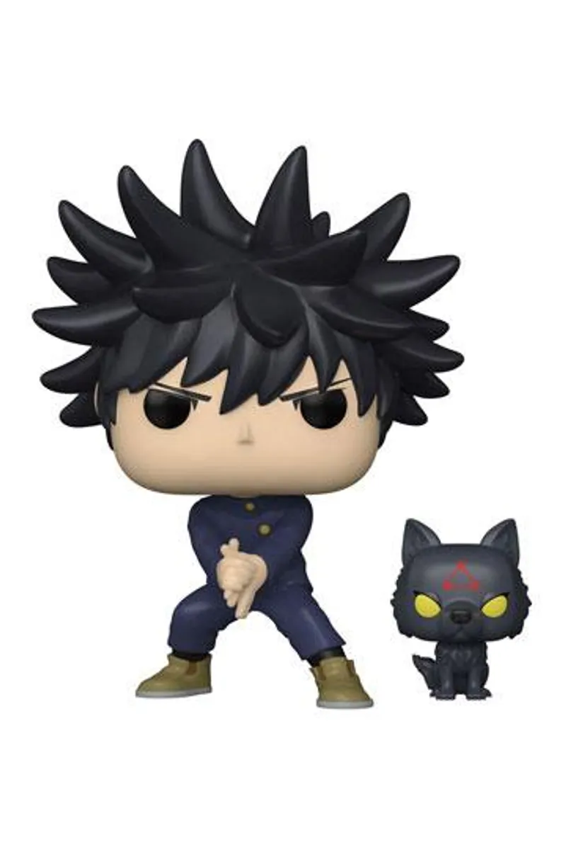 Funko Pop: Jujutsu Kaisen - Megumi with Dog - Animation Vinyl Figure 9cm