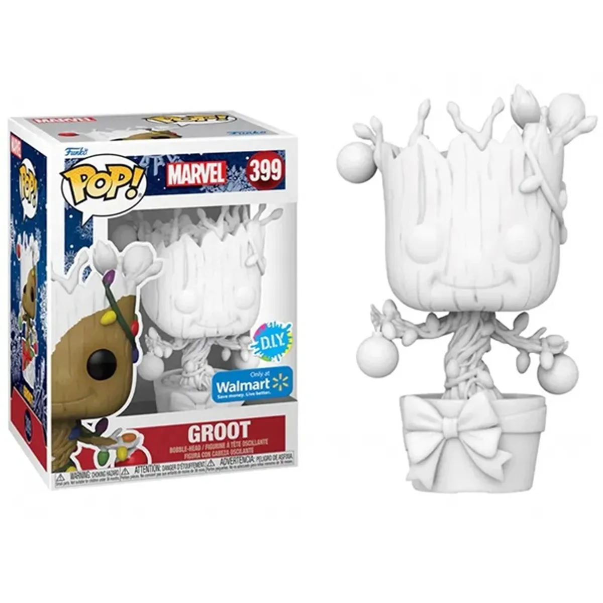 Funko Pop: Marvel Holiday - Groot (DIY) #399 - Vinyl Figure 9cm