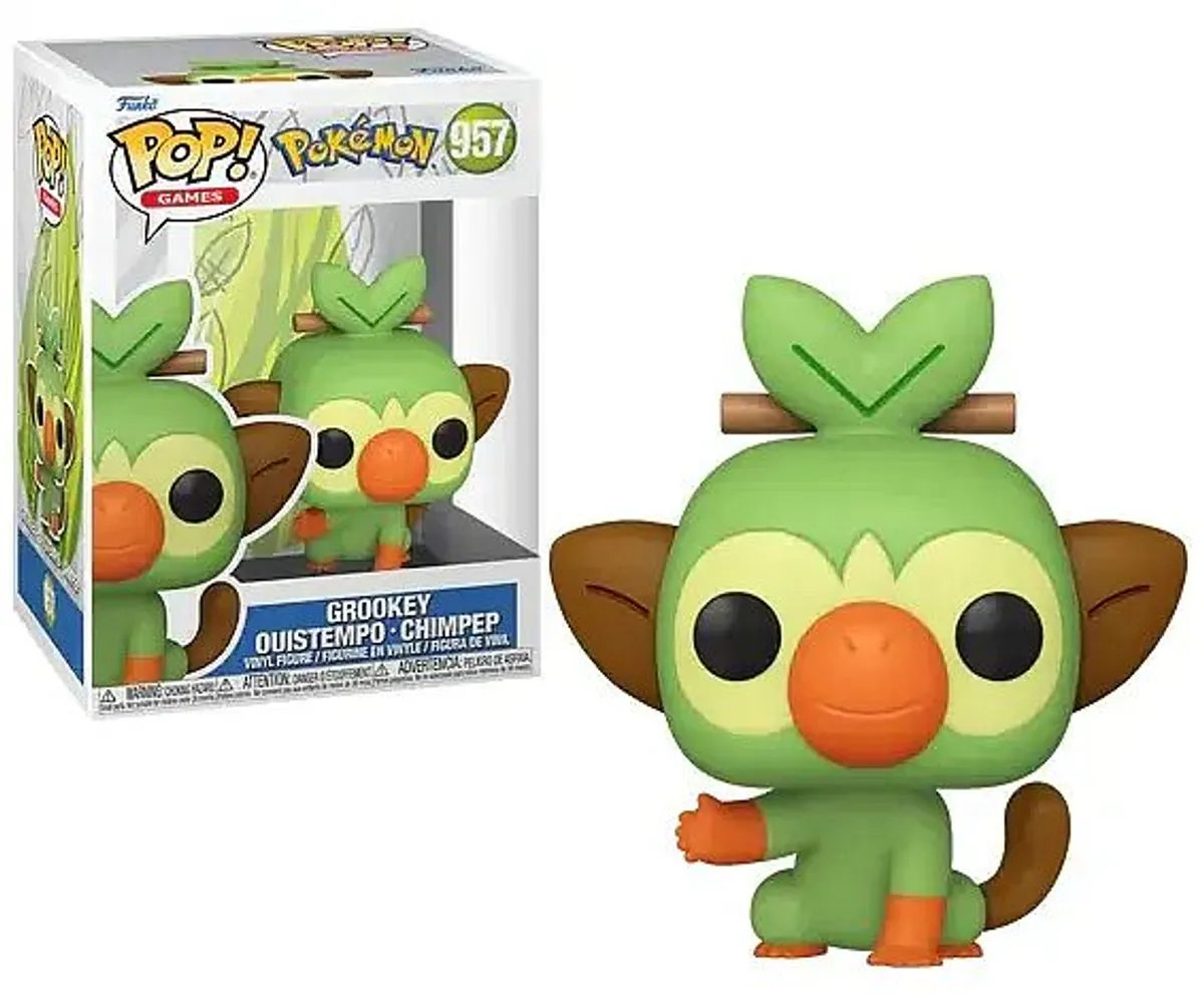 Funko Pop: Pokemon - Grookey #957 - Figure 9cm