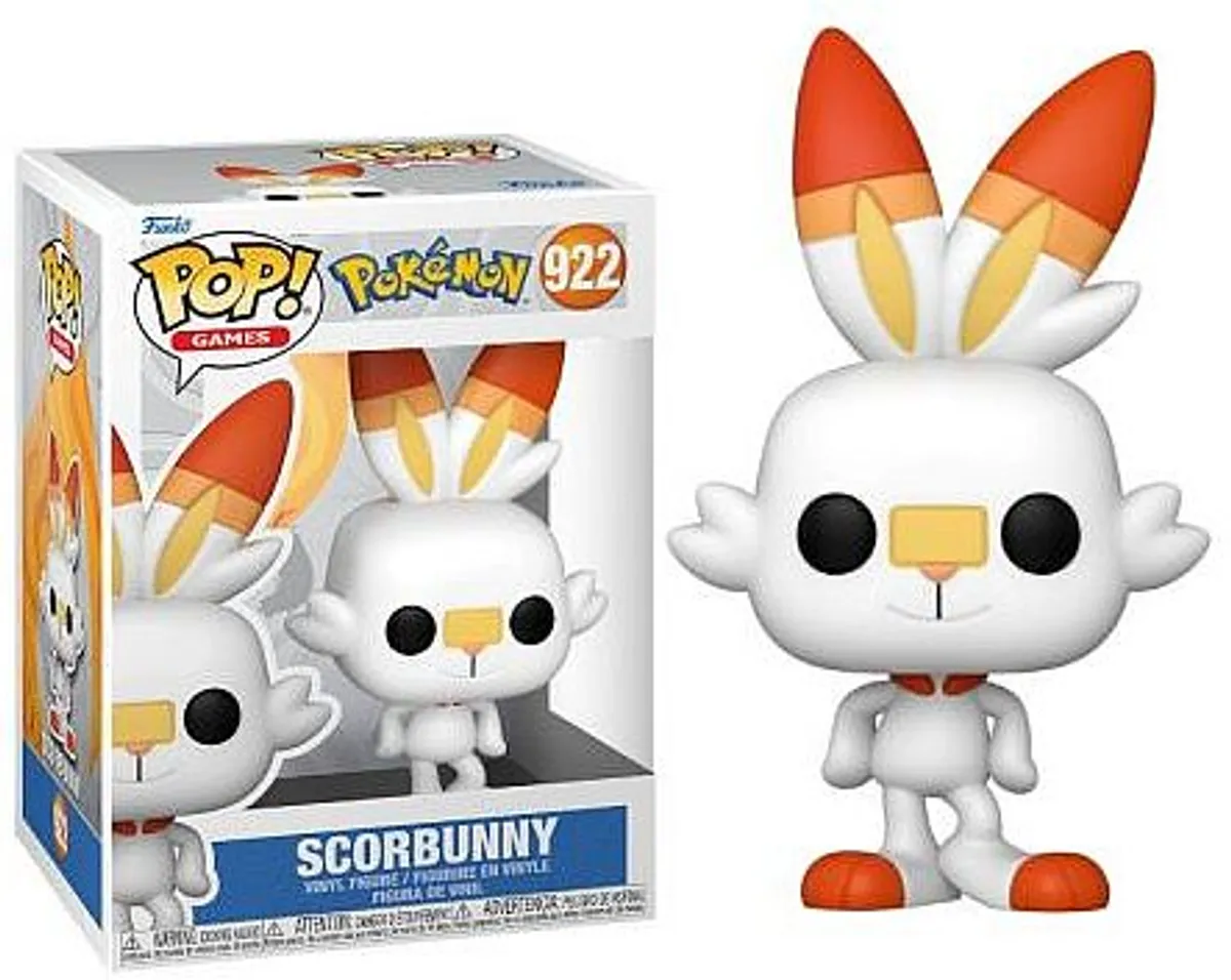 Funko pop: Pokemon - Scorbunny - Games Vinyl Figure 9cm