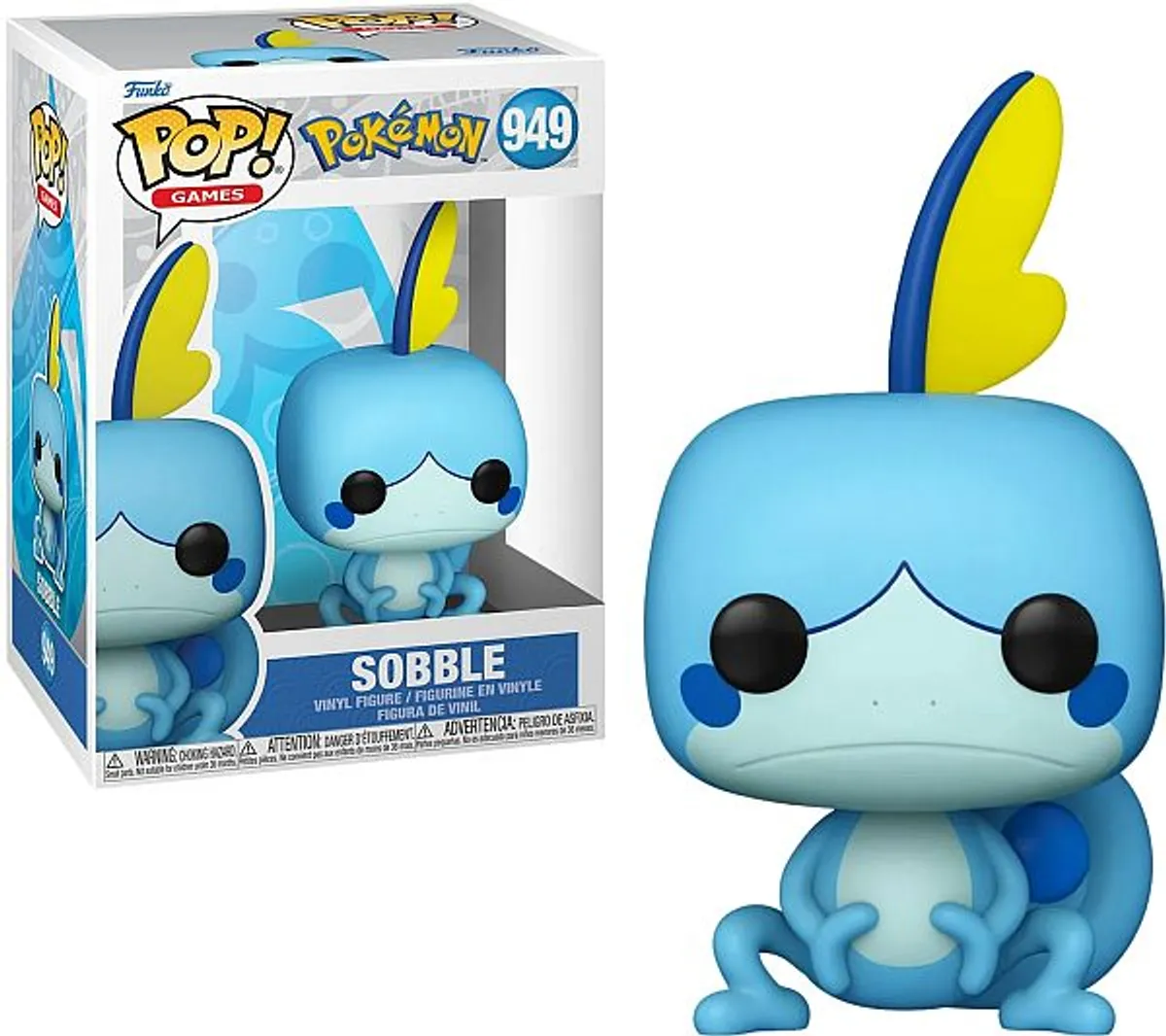 Funko pop: Pokemon - Sobble - Games Vinyl Figure 9cm