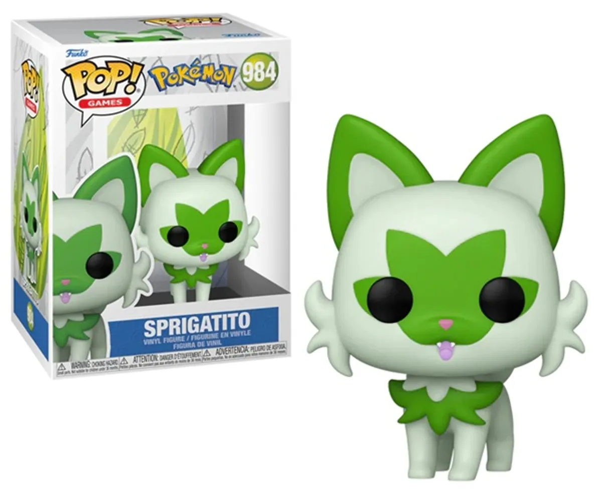 Funko pop: Pokemon - Sprigatito #984 - Figure 9cm