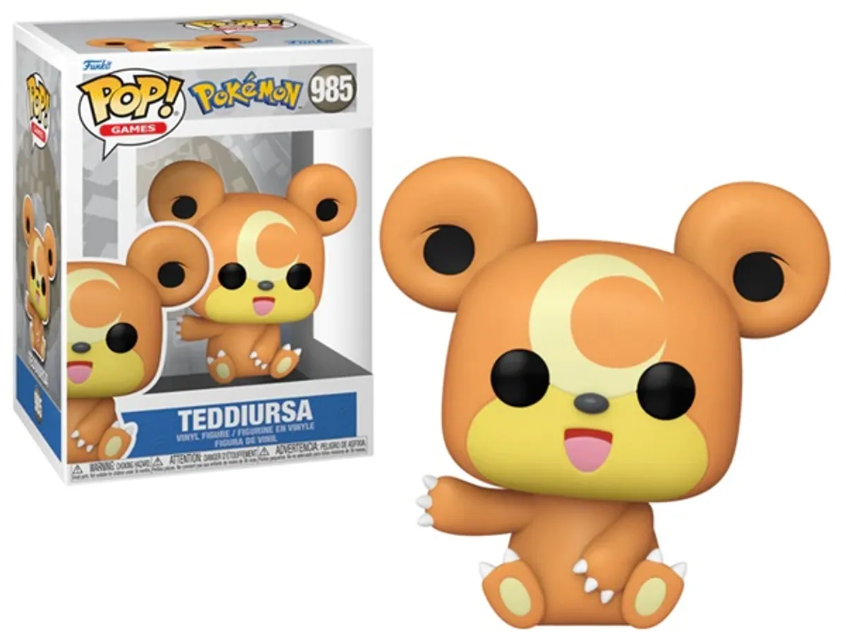 Funko pop: Pokemon - Teddiursa #985 - Figure 9cm