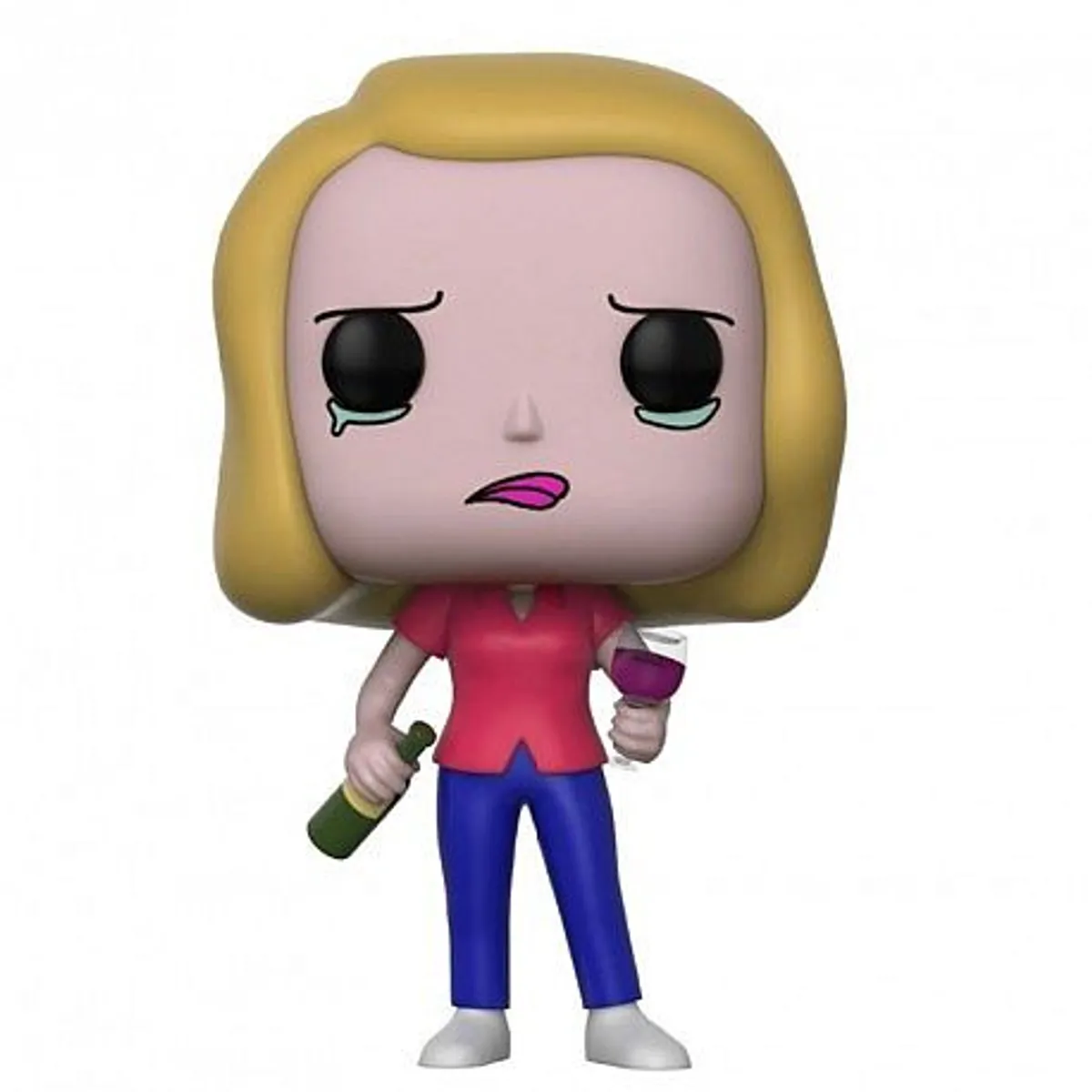 Funko Pop: Rick and Morty - Beth with Wine Glass Figure