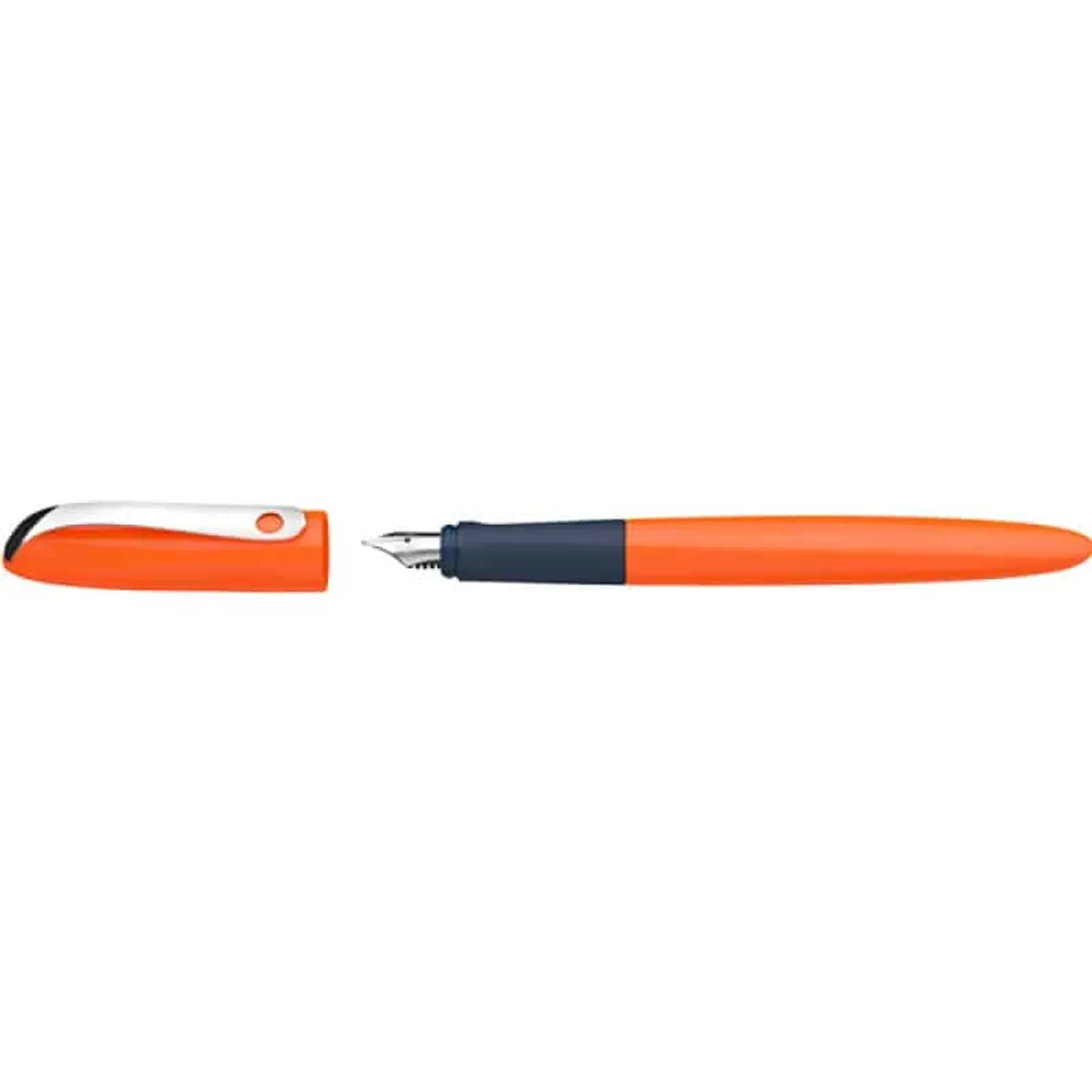 Fyldepen SCHNEIDER Wavy orange ergonomisk greb.