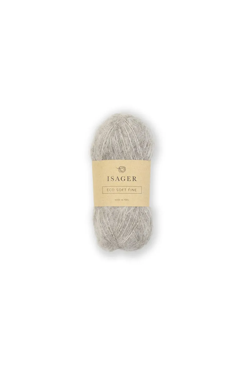 Gabi Mohair - Strikkekit - Isager Soft Fine