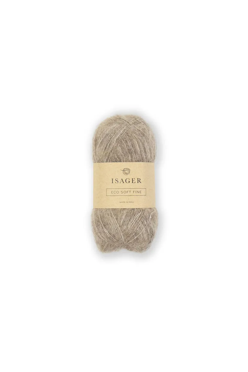 Gabi Mohair - Strikkekit - Isager Soft Fine