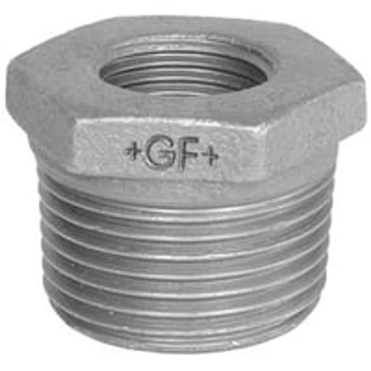 Galvaniseret nippelmuffe - 1" x "