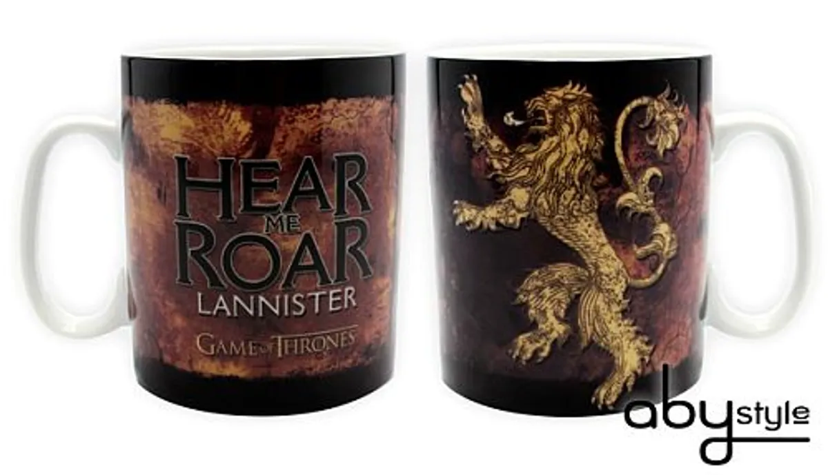 Game of Thrones - Lannister Lion - Mug / Krus 460ml