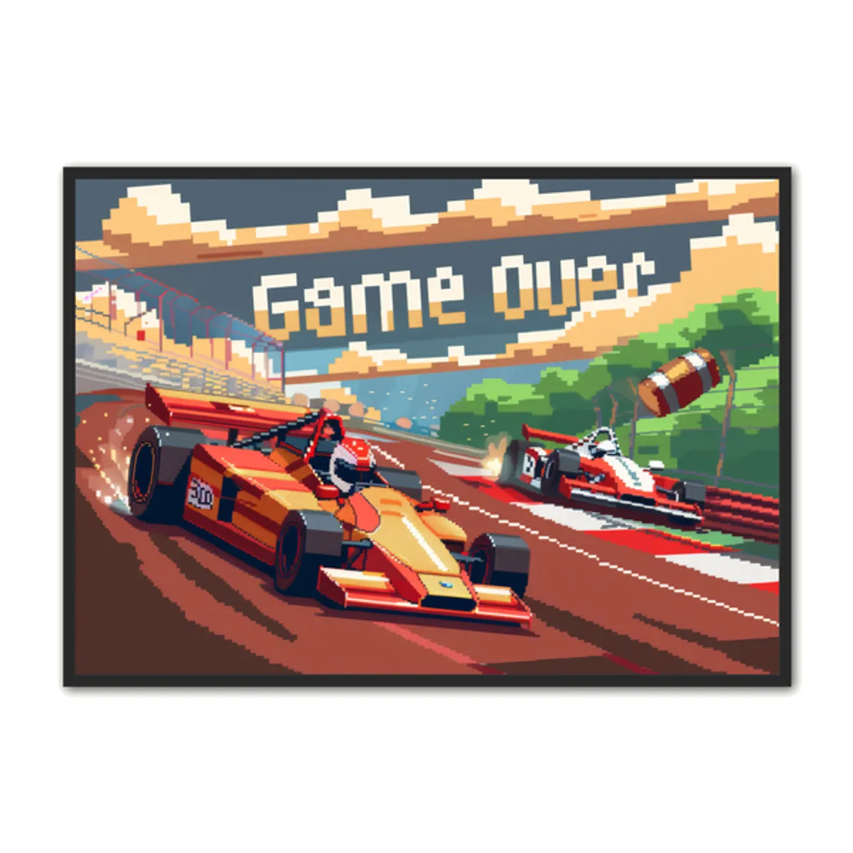 Gamer Plakat 20 - Game Over