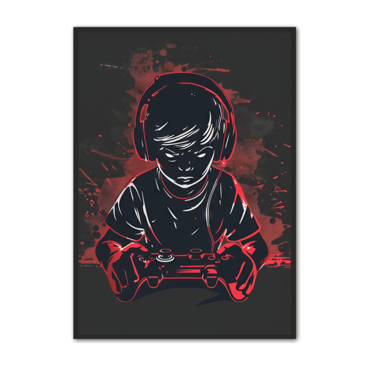 Gamer Plakat 3 - Gamer Boy