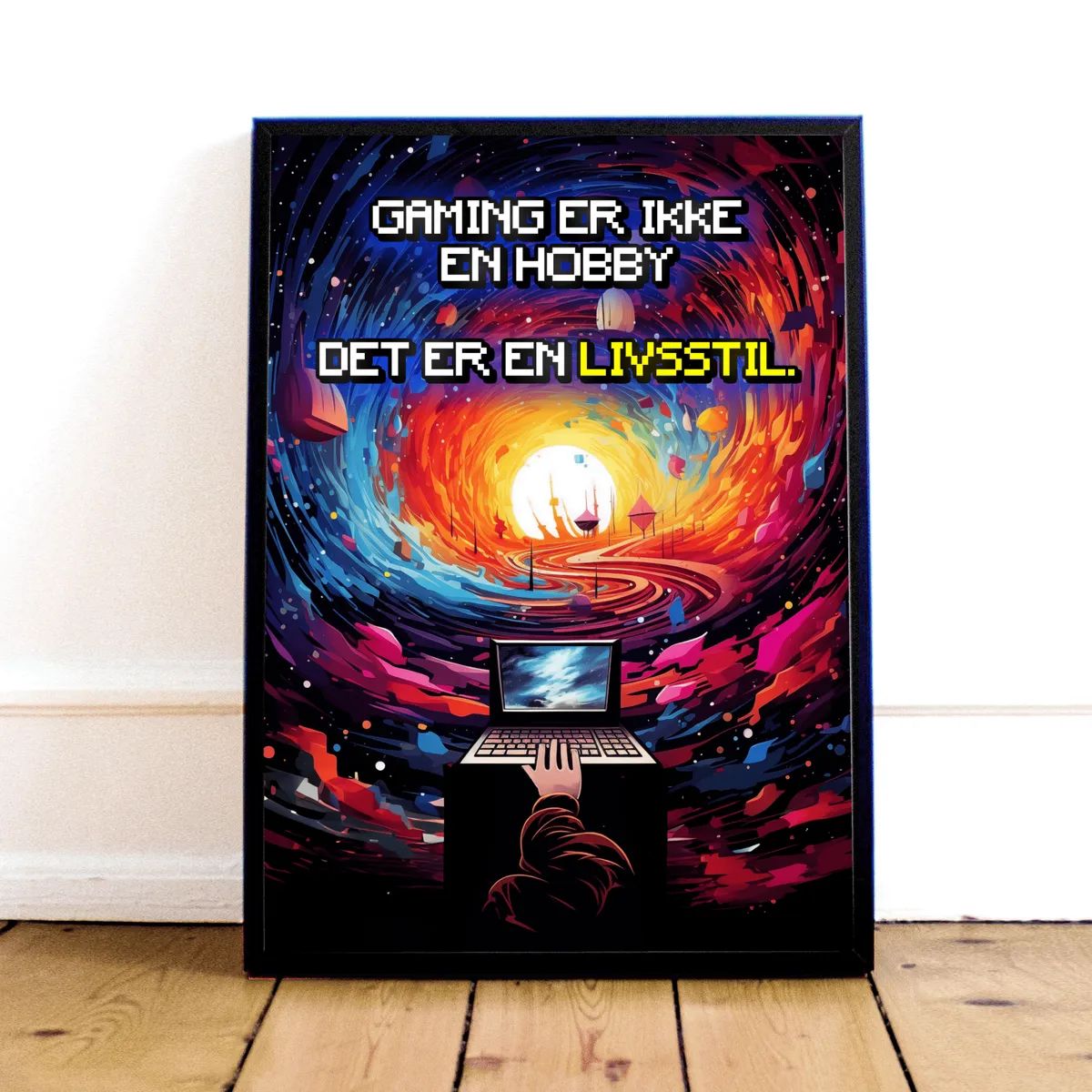 "Gaming Livsstil" Plakat