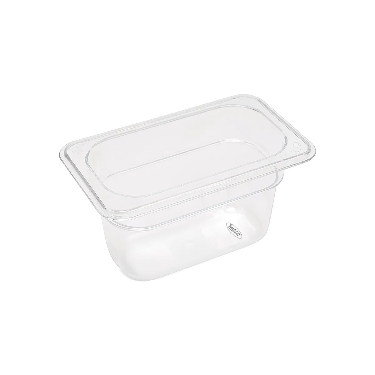 Gastronorm Beholder - 3 stk - 1/9 GN - 10cm Dyb - Polycarbonat