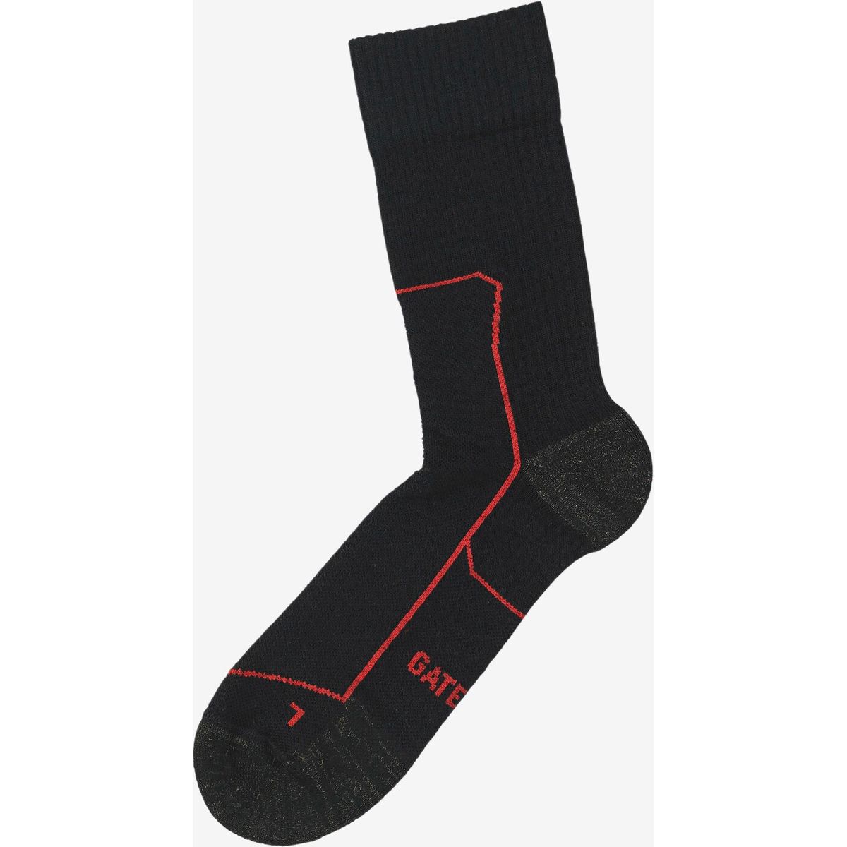 Gateway1 - Daywalker crew sock (Black) - L