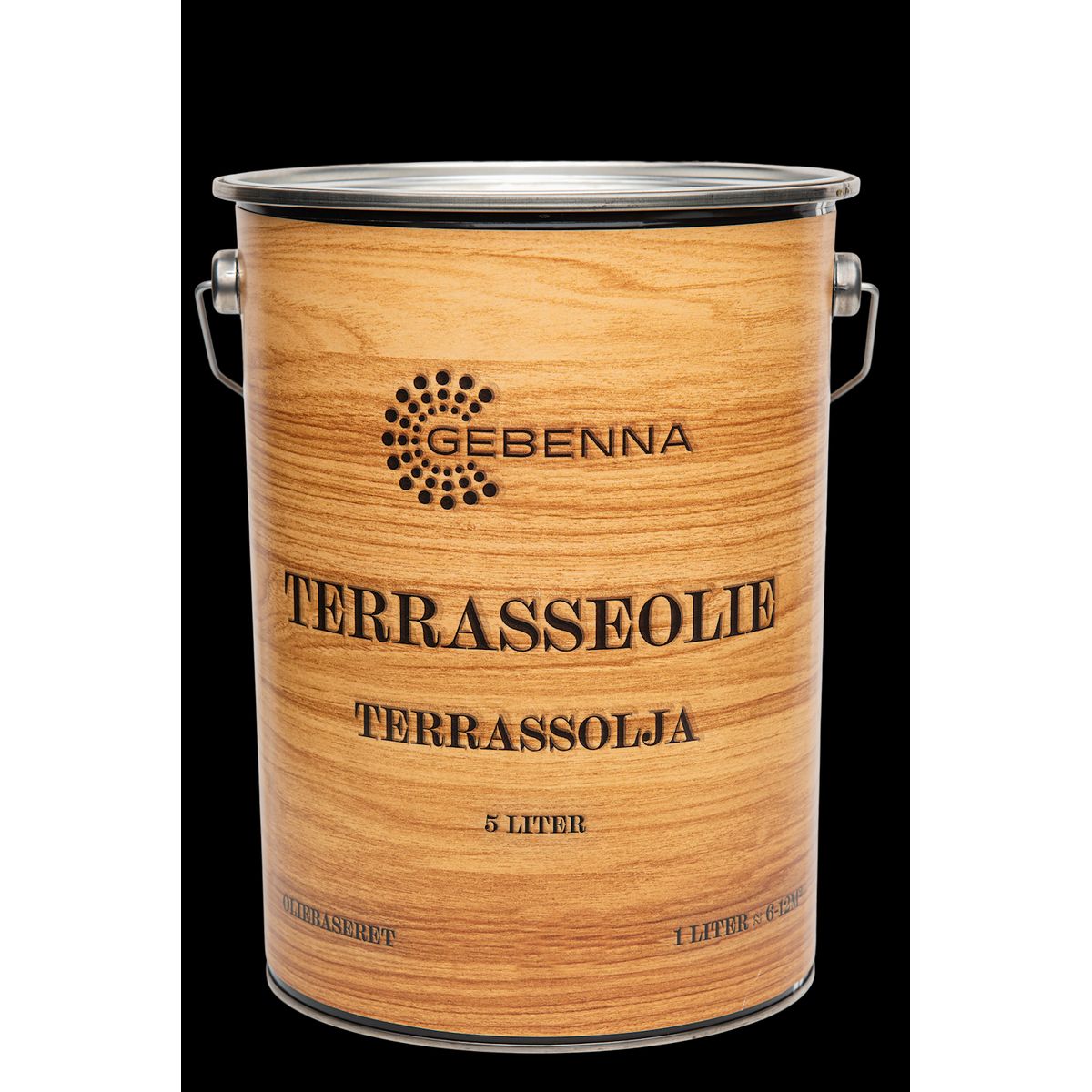 Gebenna Professional: Terrasseolie, Pine 5 liter