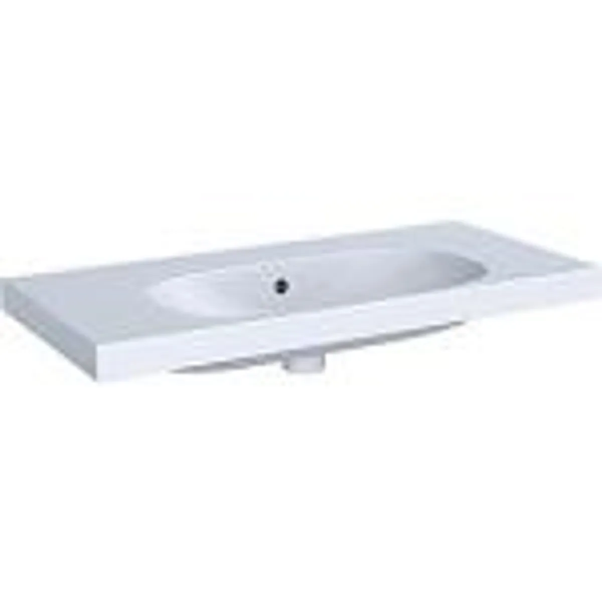 Geberit ACANTO håndvask 900x168x422mm til møbel/bolt hvid