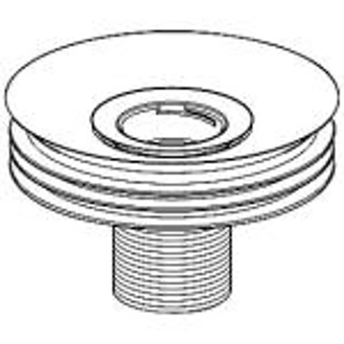 GEBERIT adapter til hybridvandlås, laufen vandfri ø125mm -