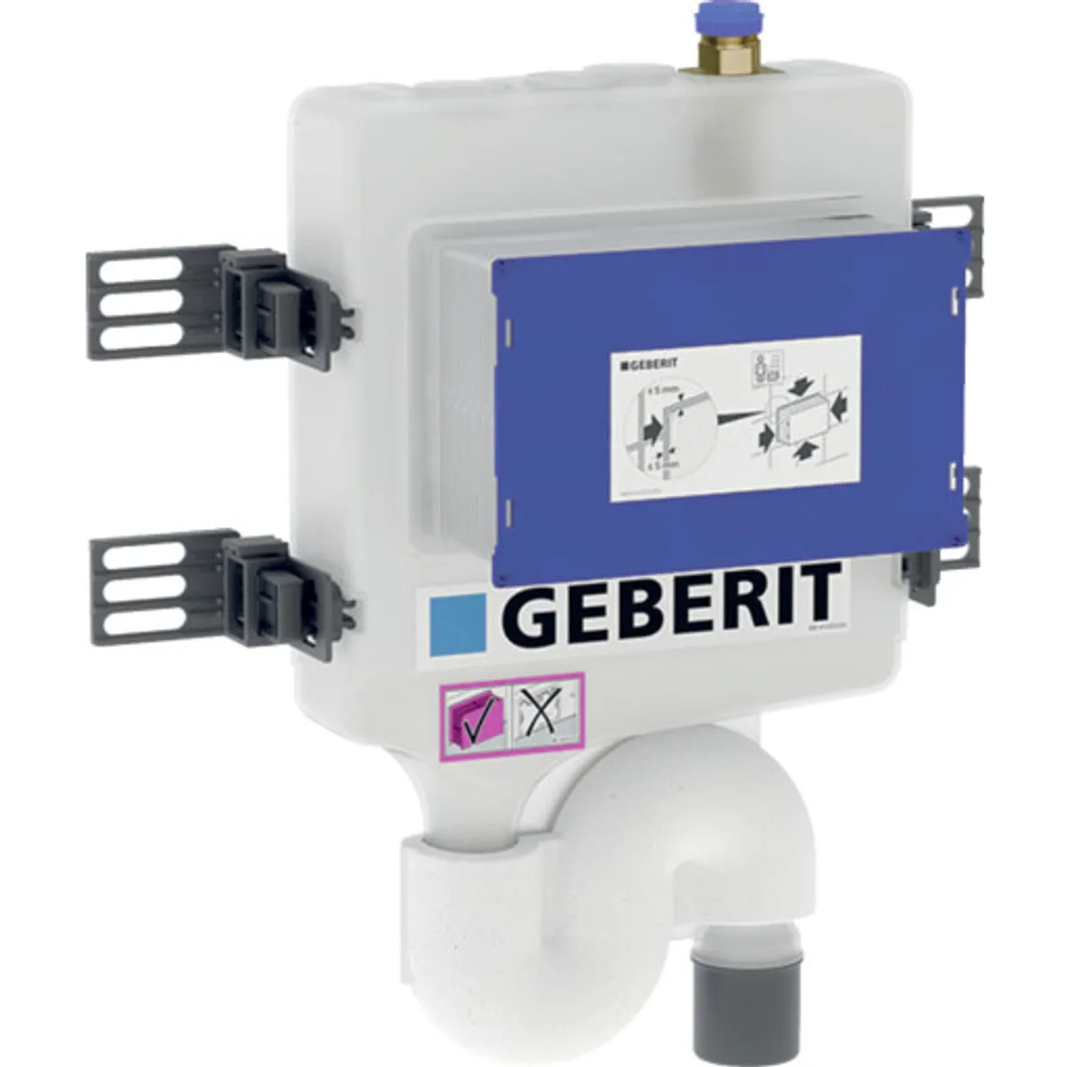 GEBERIT hygiejneskyl 50mmx1/2/230V sensor 1streng højre