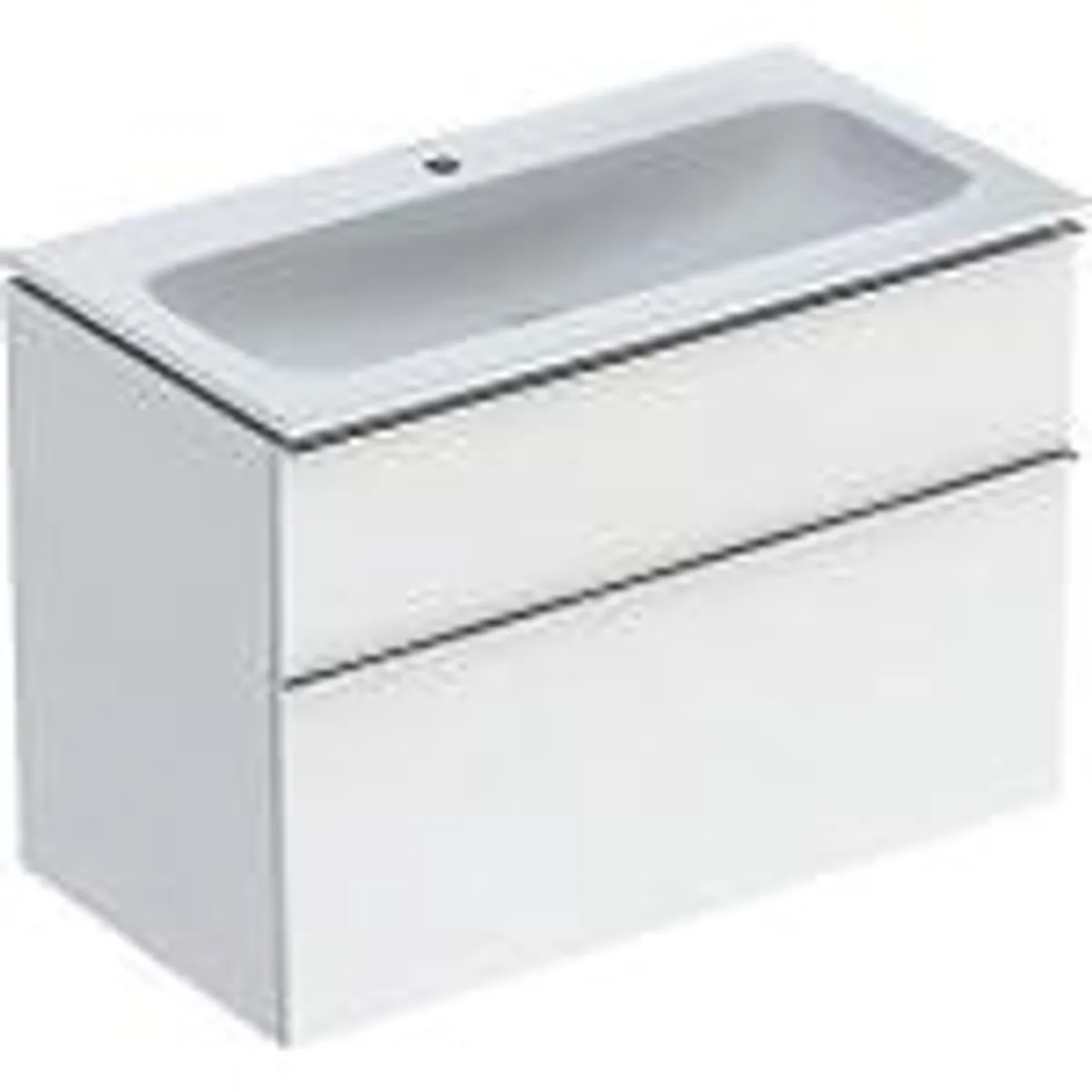 Geberit Icon møbelpakke 900x480x630mm 2skuffer hvid