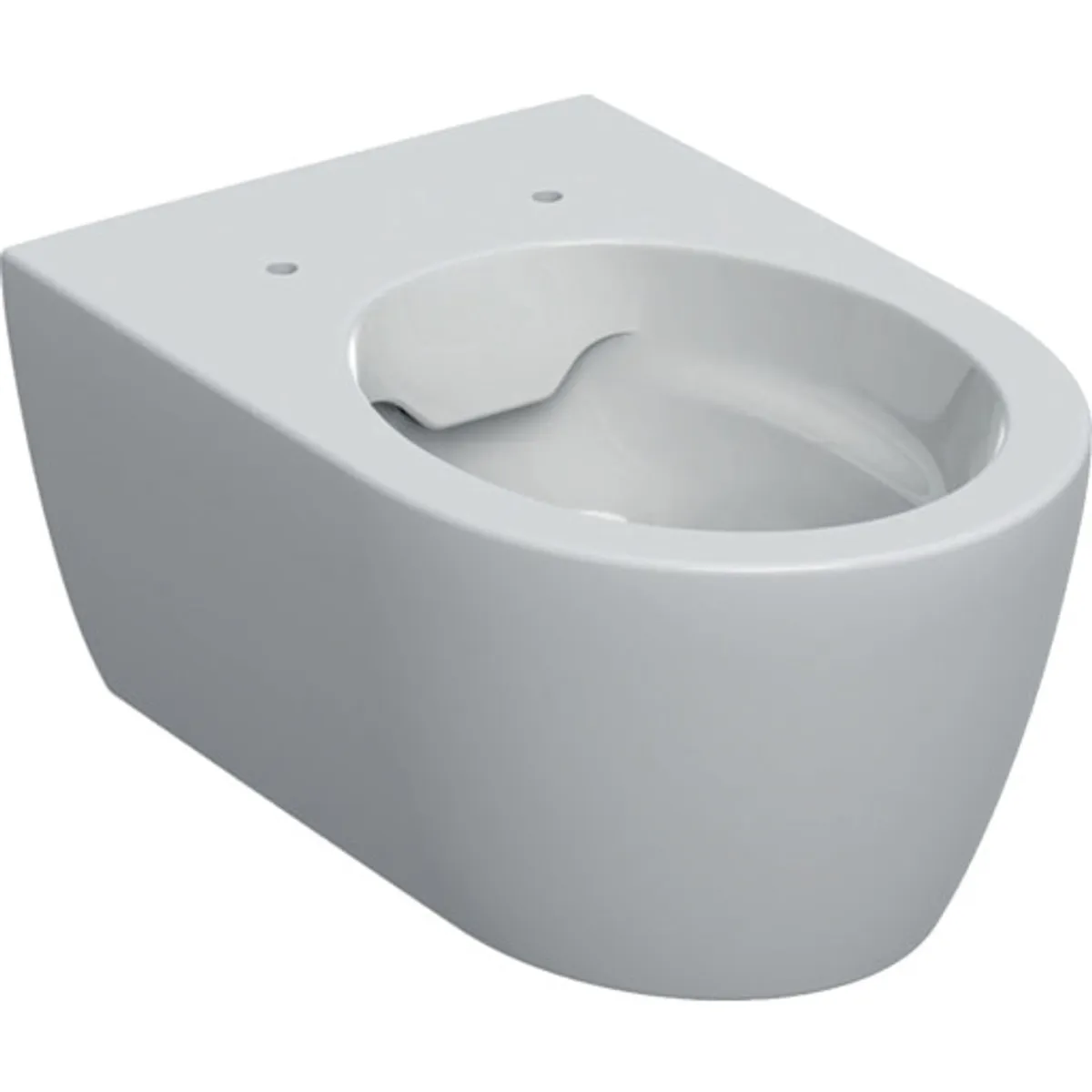 Geberit iCon væghængt toilet, uden skyllekant, hvid