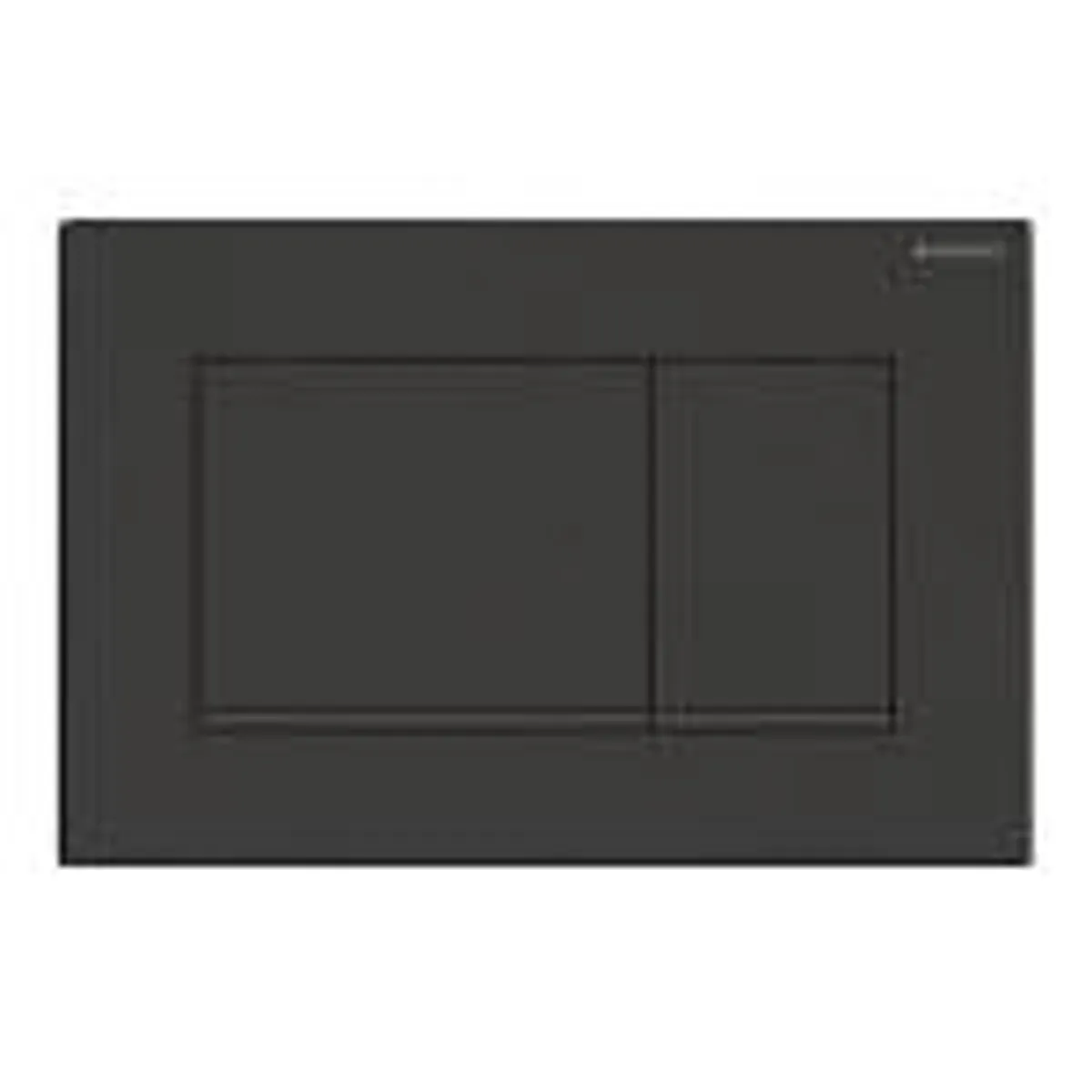 Geberit SIGMA30 betjeningsplade 246x164x12mm sort