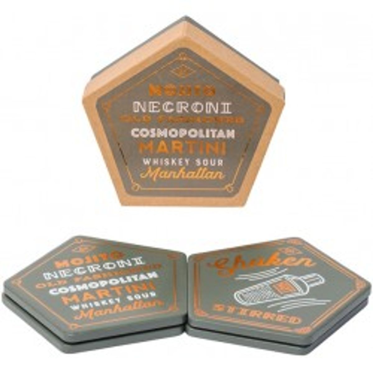 Gentlemen's Hardware Coasters Cocktail - Coaster