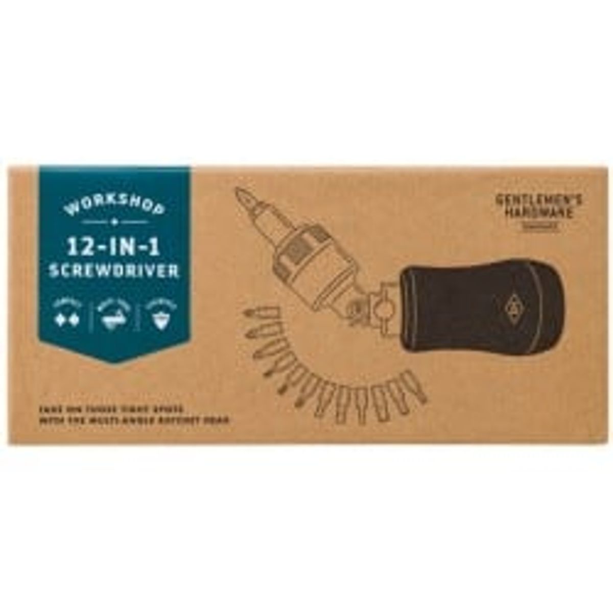 Gentlemen's Hardware Multitool Screwdriver - Multitool