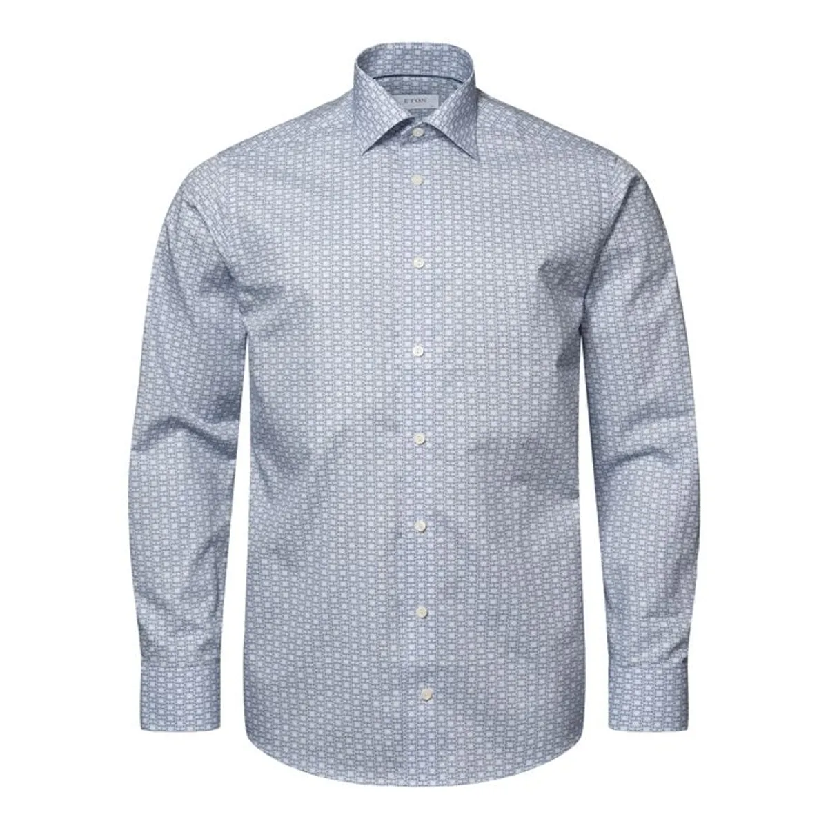 Geometric Print Signature Twill Shirt