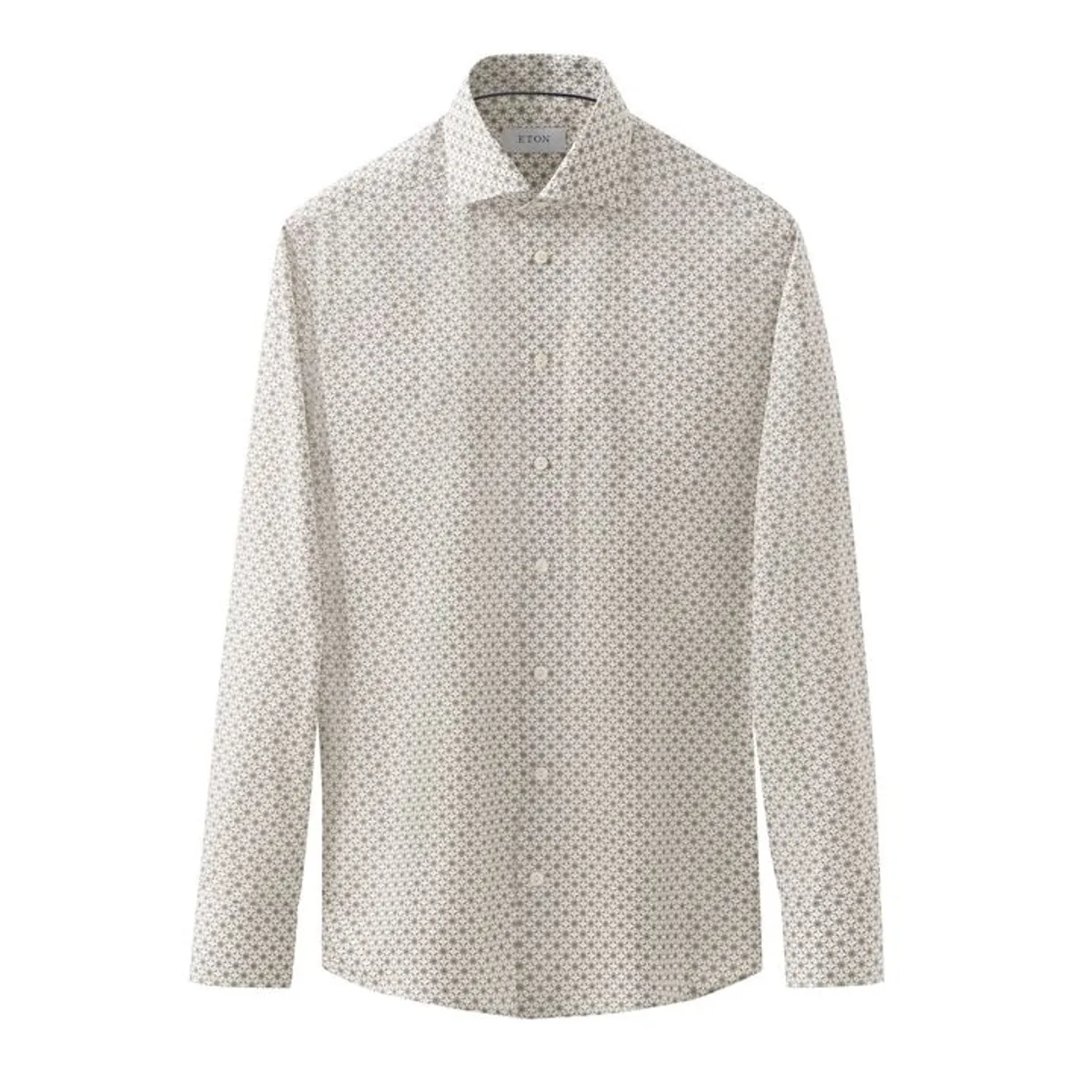 Geometric Signature Twill Shirt