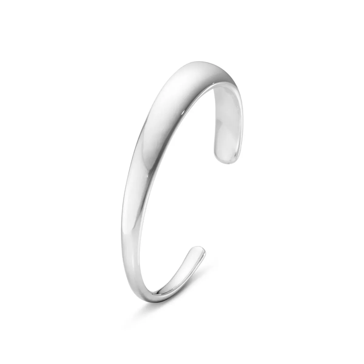 Georg Jensen Curve armring - 10017496 Sølv L