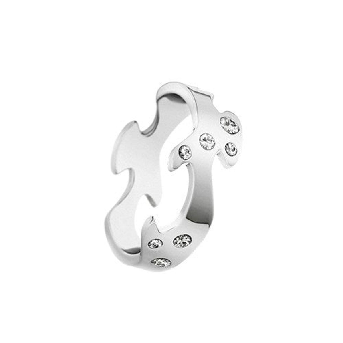 Georg Jensen - Fusion centerring 18kt hvidguld 0,16ct 20000290