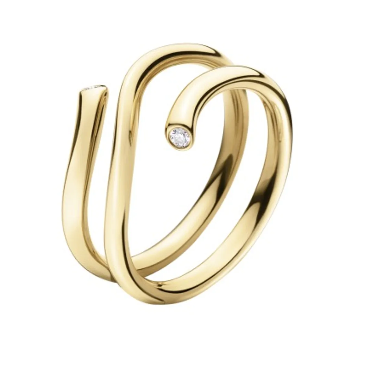 Georg Jensen MAGIC ring - 3569740 0,04ct 53