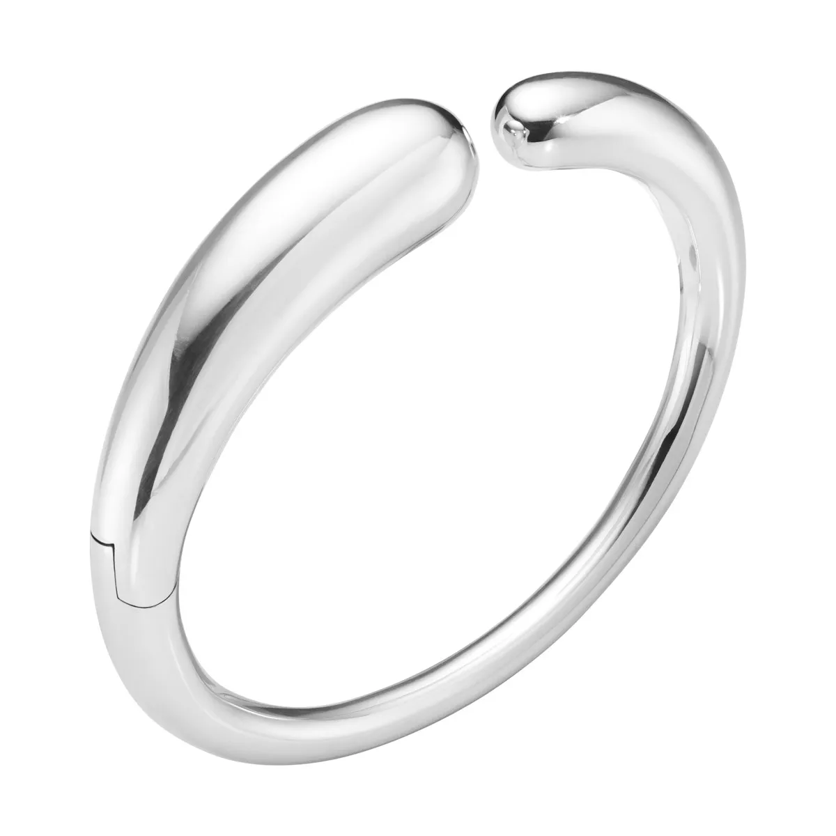 Georg Jensen Mercy Hinged Bangle - 10015340 Sølv S/M