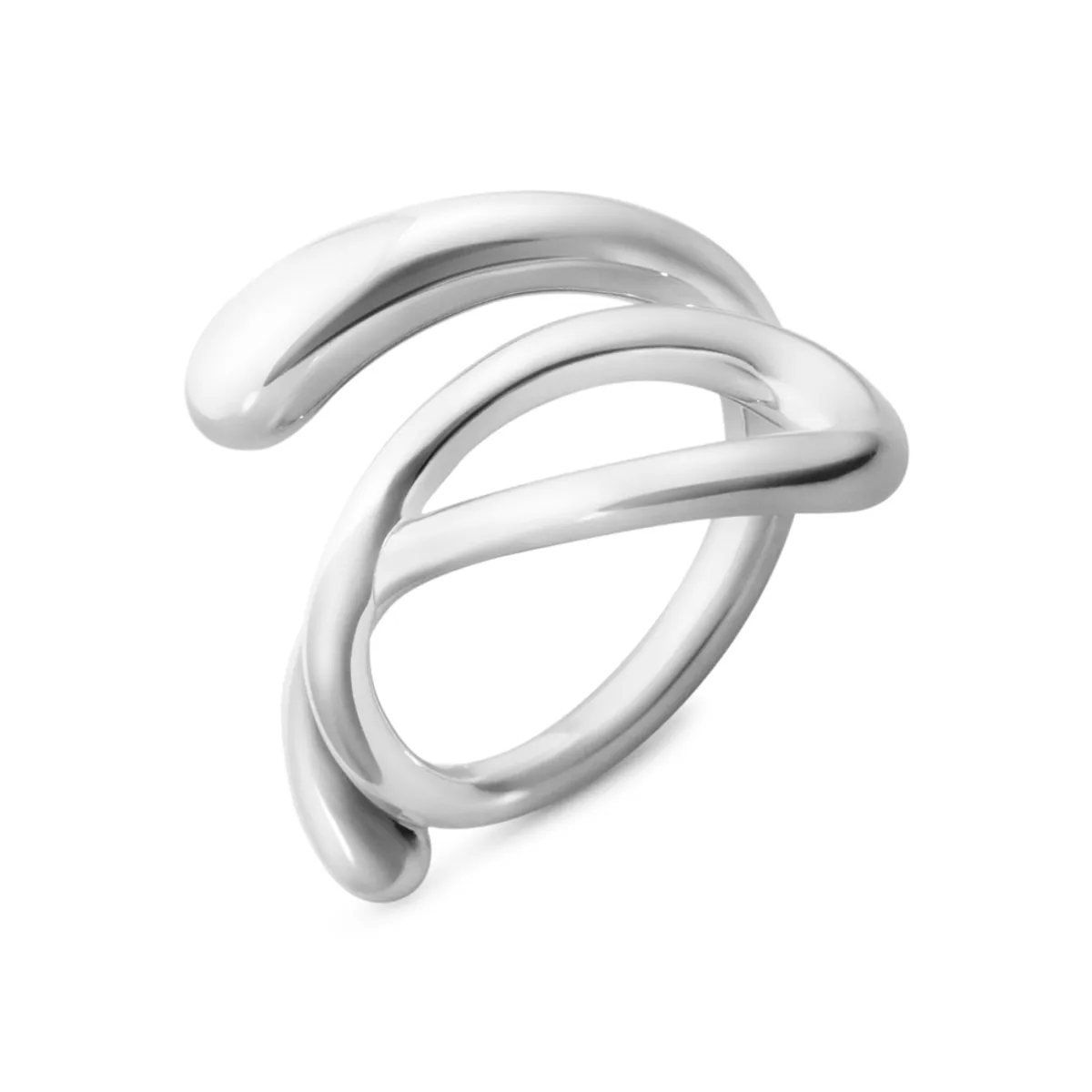 Georg Jensen Mercy Swirl ring - 20001075 200010750051 Sølv 51