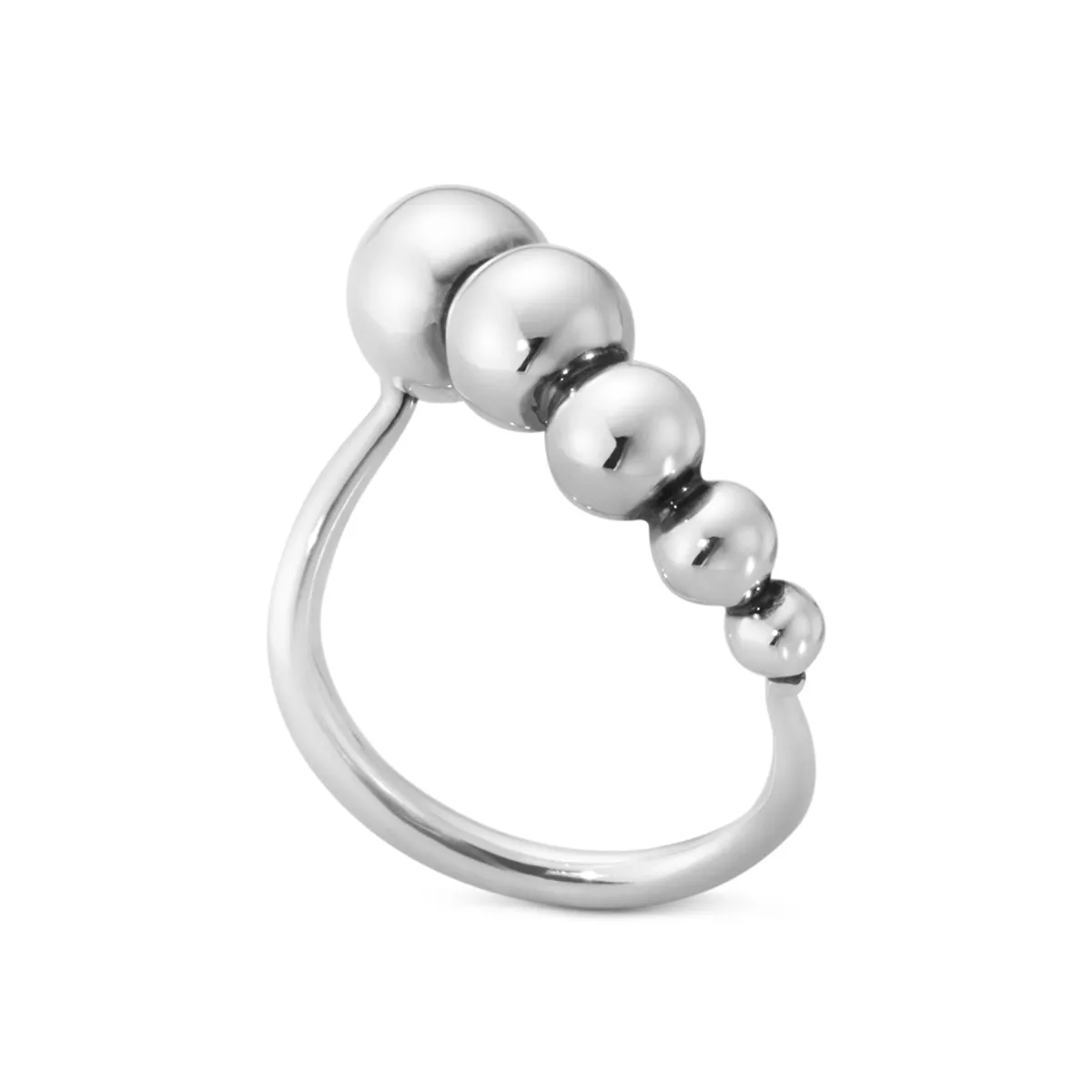 Georg Jensen Moonlight Grapes slim ring - 20001207 200012070051 Sølv 51