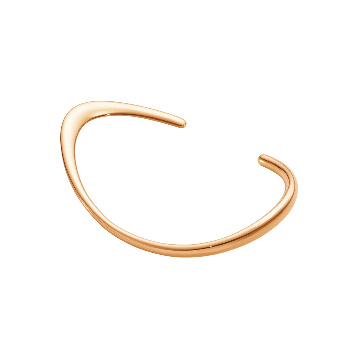 Georg Jensen Offspring slim armring i rosa guld - 10016956 18 kt Rosaguld M